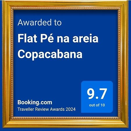 Flat Copacabana Pe Na Areia Рио де Жанейро Екстериор снимка
