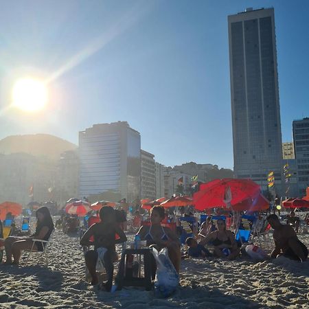Flat Copacabana Pe Na Areia Рио де Жанейро Екстериор снимка