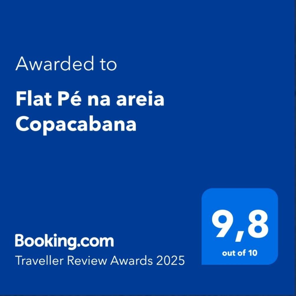 Flat Copacabana Pe Na Areia Рио де Жанейро Екстериор снимка